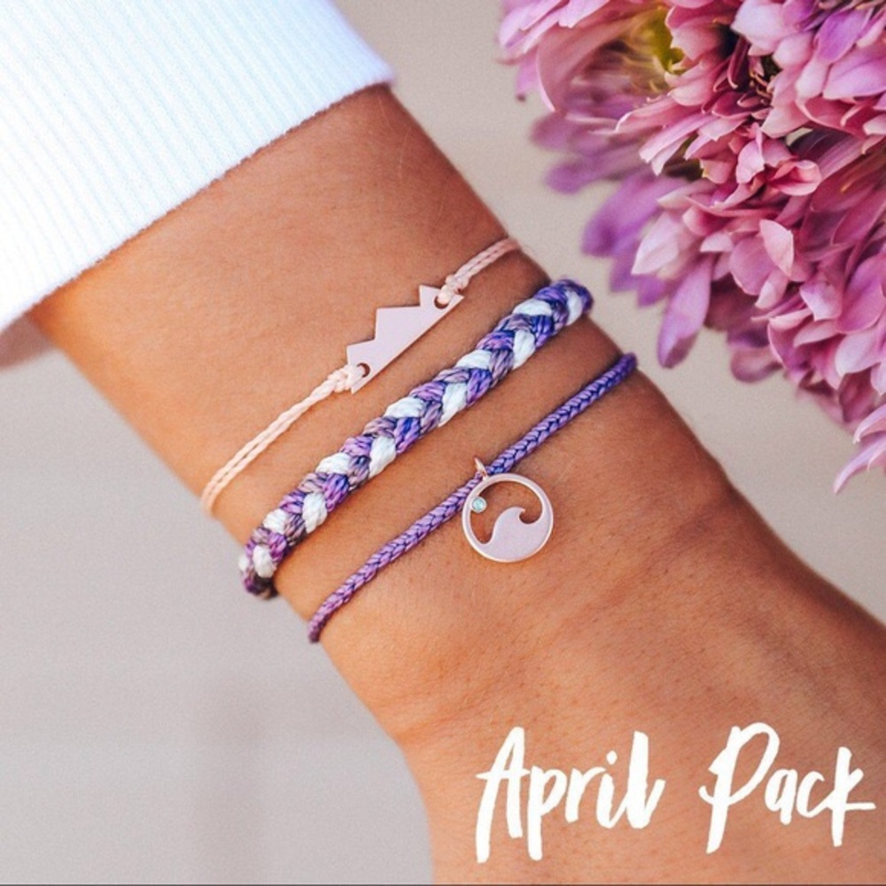 Pura Vida April 2019 Monthly Club Bracelets